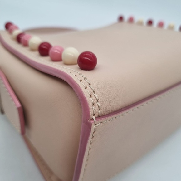 Bally Amoeba Embellished Stud Leather Tote - Picture 7 of 17